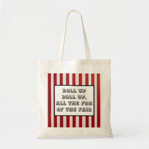 Karneval Stripe Tote Tasche - Spaß auf der Messe I