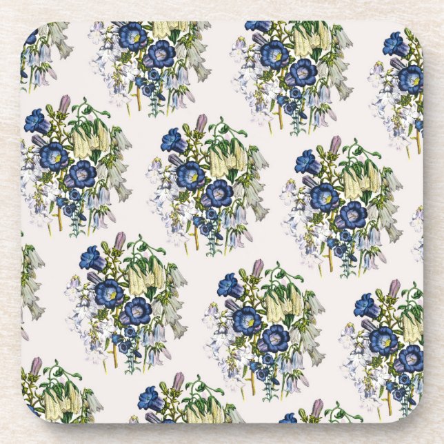 Karneval von Blume Getränkeuntersetzer (Vorderseite)