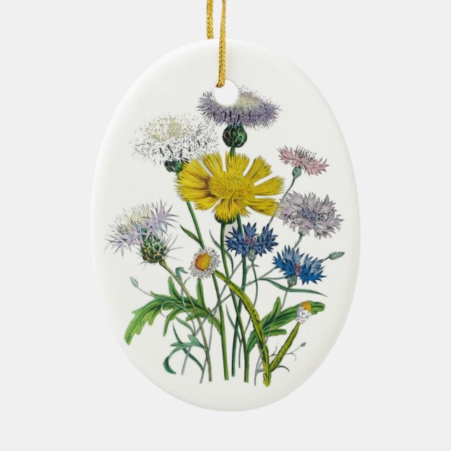 Karneval von Blume Keramik Ornament (Hinten)