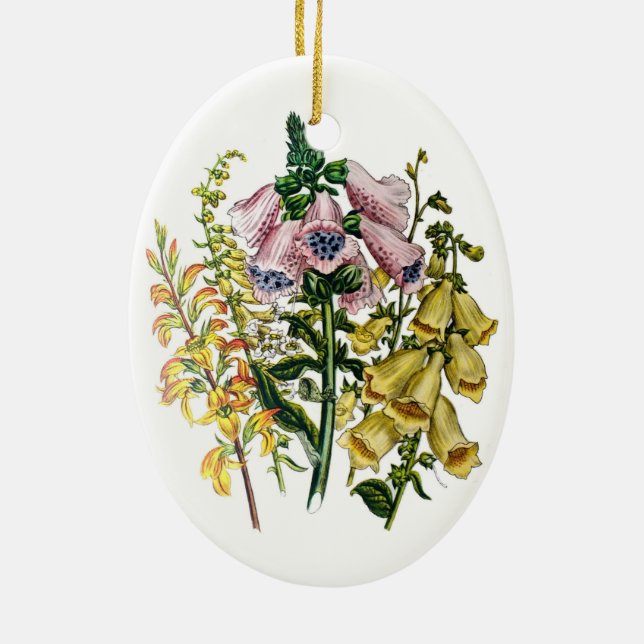 Karneval von Blume Keramik Ornament (Hinten)