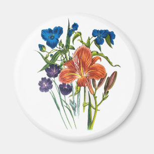 Karneval von Blume Magnet