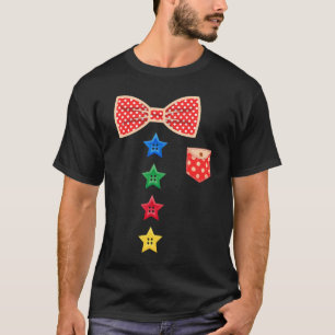 Karneval Zirkus Verrückte Clown-Kostüm für Junge & T-Shirt
