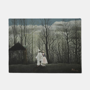 Karnevalabend, Henri Rousseau Ölgemälde 1886 Fußmatte