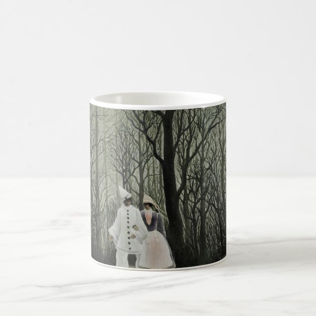 Karnevalabend, Henri Rousseau Ölgemälde 1886 Kaffeetasse (Mittel)