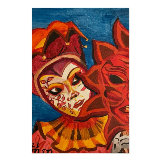 Karnevale - Abend der Sonne Poster (Vorderseite)