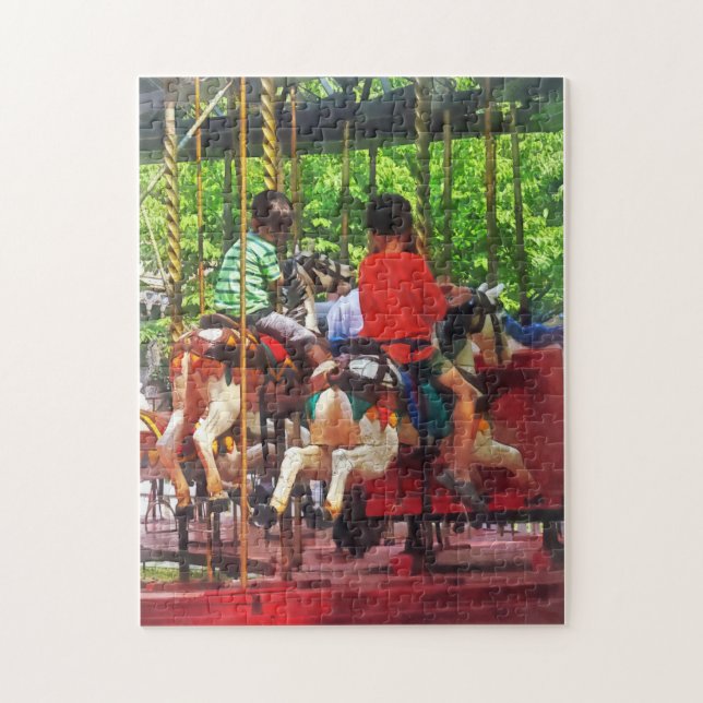 Karnevale - Freunde der Merry-Go-Runde Puzzle (Vertikal)