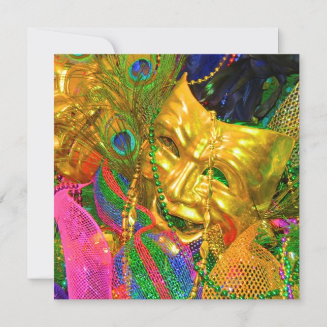 Karnevaleinladung Einladung (Vorderseite)