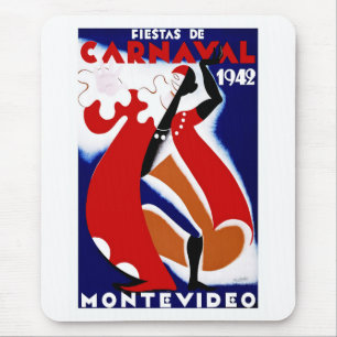 Karnevalfeiern ~ Montevideo Mousepad