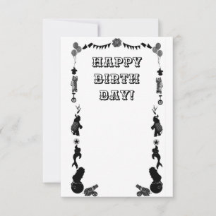 Karnevalfestival schwarz und weiß save the date