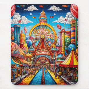 Karnevalpuzzle Mousepad