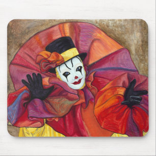 Karnevals-Clown Mousepad