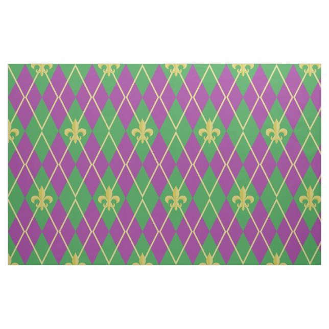 Karnevals-Rauten-Gewebe Stoff (Fat Quarter (45,7 x 55,9 cm))