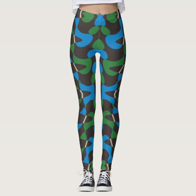 Karnevals-Strudel Leggings (Vorderseite)
