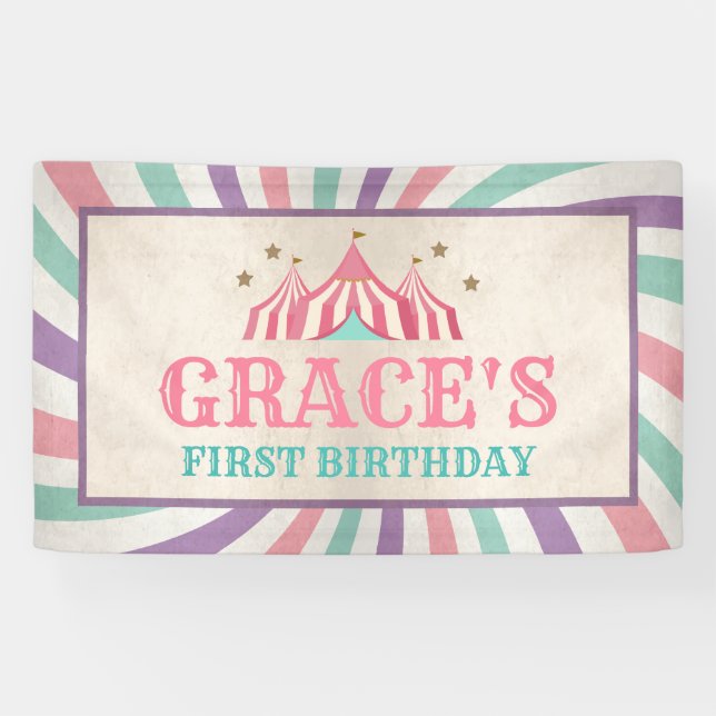 Karnevalsbanner, Karneval-Circus-Banner Banner (Horizontal)