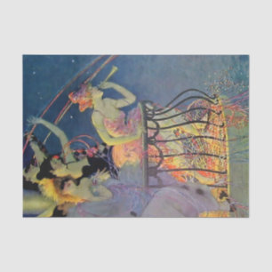 "Karnevalsfeier" von Elenore Abbott Seidenpapier