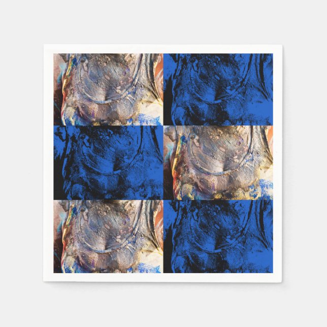 Karnevalskiste Serviette (Vorderseite)