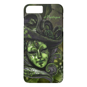 Karnevalsmaske - Peridot Damask iPhone 7 plus Case