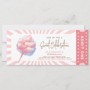Karnevalsmesse Cotton Candy Girls Ticket zugeben Einladung