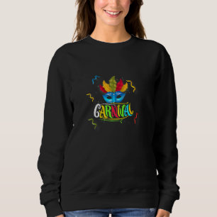 Karnevalspersonal  Zirkusclowns Narr und Ringmeist Sweatshirt