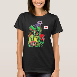 Karnevorische Pflanze Venus Flytrap Gartengarten T-Shirt