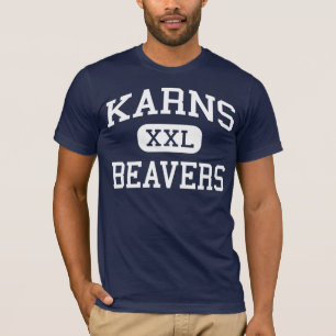 Karns Beavers mittleren Knoxville Tennessee T-Shirt