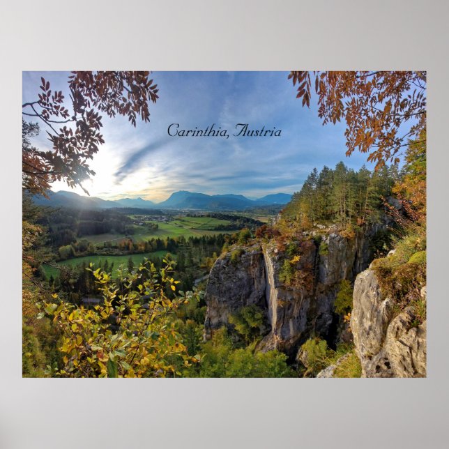 Kärnten, Österreich Poster (Vorne)