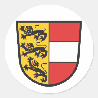 Kärnten Wappen Runder Aufkleber