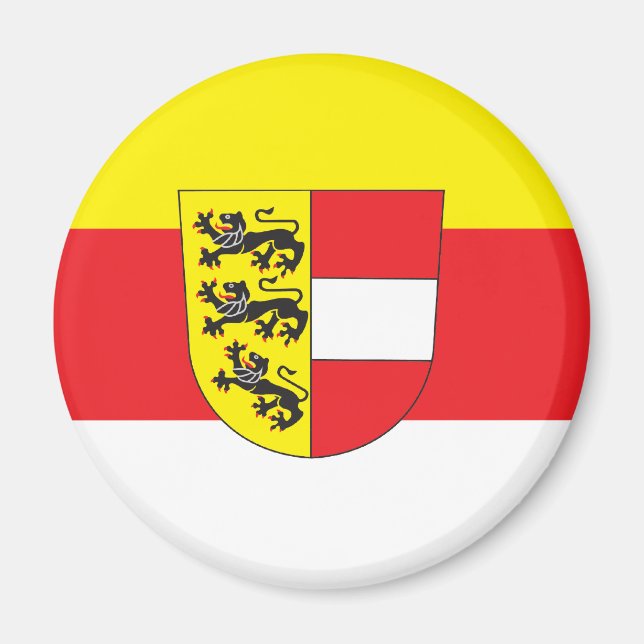 Kärntner Flagge Magnet (Vorne)