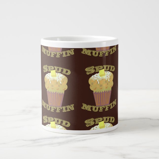 Karo aus den Spud-Muffins Jumbo-Tasse (Vorderseite)