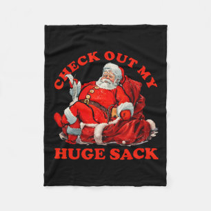 Karo aus meinem riesigen Sack Weihnachten 2024 1 Fleecedecke