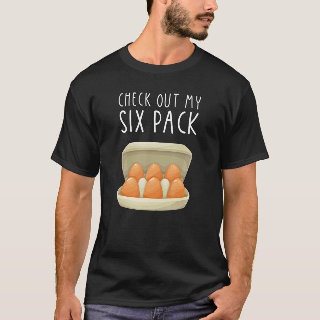 Karo aus meinem Sechserpack EGG-Karton-Bauer T-Shirt (Vorderseite)