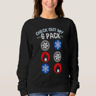 Karo aus meinem Sechserpack HVAC-Techniker Sweatshirt