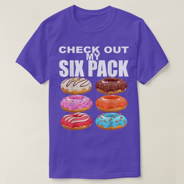 Karo aus meinem Si Pack Donut Funny Gym T-Shirt (Design vorne)