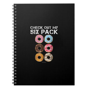 Karo aus meinem Sixpack Donut - Funny Gym Notizblock