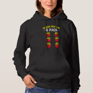 Karo aus meinem Sixpack Französisch-Fries Hoodie