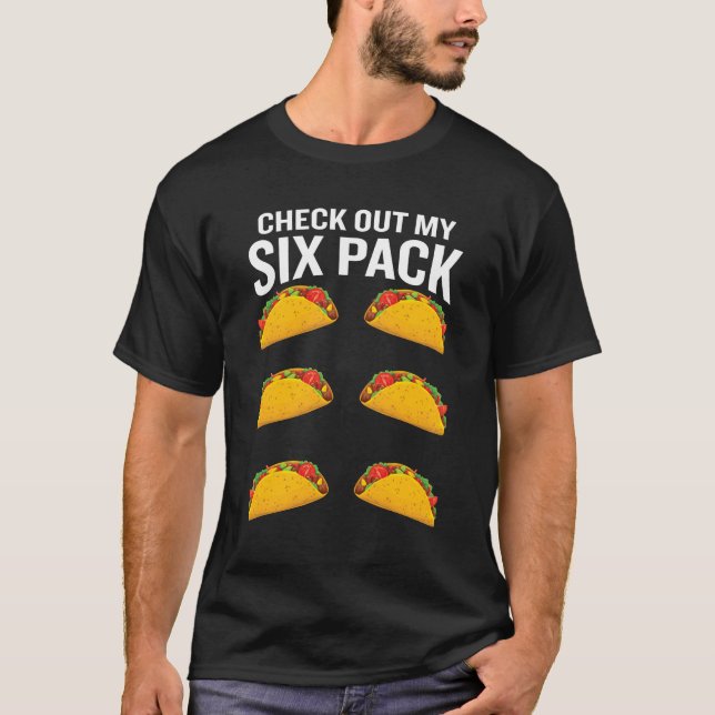 Karo aus meinem Sixpack Funny Tacos Fitness T-Shirt (Vorderseite)