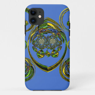 Karo aus meinen blauen Kurven iPhone 11 Hülle