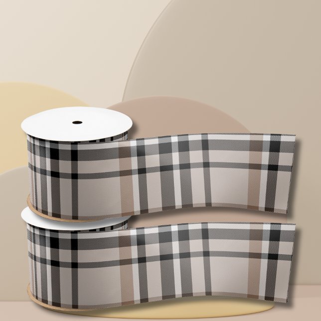 Karo-Beige  Satinband (Von Creator hochgeladen)
