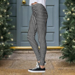 Karo "Black and White Buffalo" Lumberjack Kariert Leggings<br><div class="desc">Anpassen,  um eine beliebige Farbe auszuwählen</div>