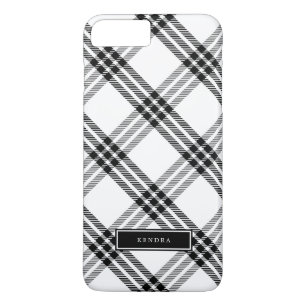 Karo Black & White Buffalo Case-Mate iPhone Hülle