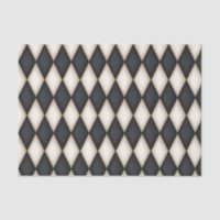 Karo Black & White Harlequin Mittelalterliche Mess