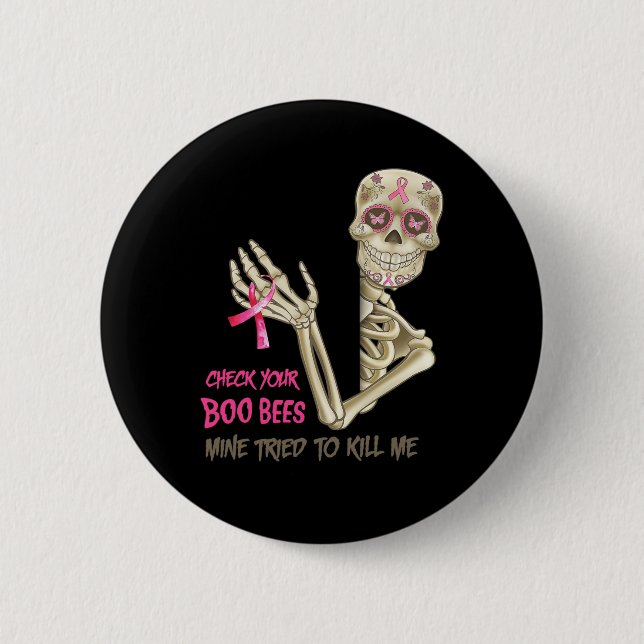 Karo Deine Boobbienen Mine versuchte, mich zu töte Button (Vorderseite)
