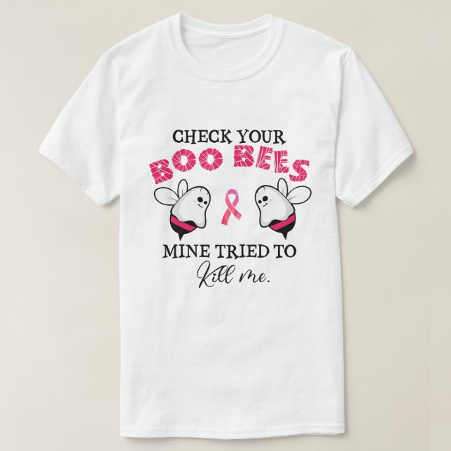 Karo deine Boobbienen Mine versuchte, mir die Brus T-Shirt (Design vorne)