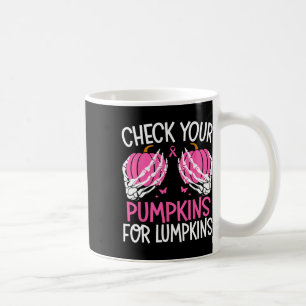 Karo deine Kürbiskins für Lumpkins Halloween-Brust Kaffeetasse