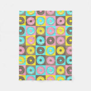 Karo die Donuts! Fleecedecke