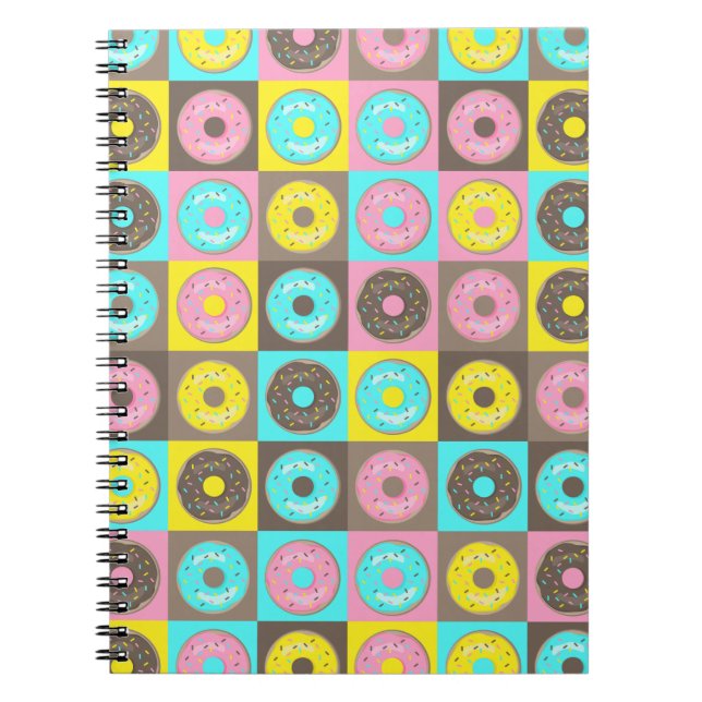 Karo die Donuts! Notizblock (Vorderseite)