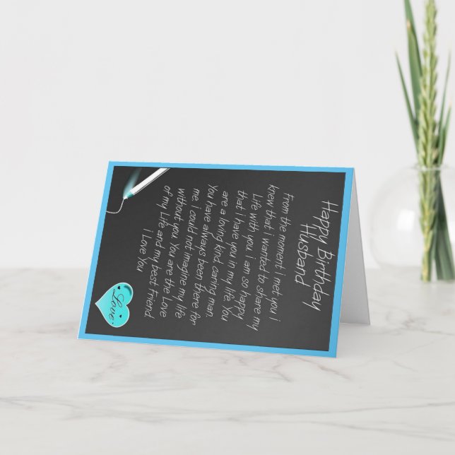 KARO DIES AUS... MEINE 1. KARTE FÜR HUBBY WIE DIES (Vorderseite)