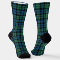 Karo Elegant Campbell Grün Rustikaler Tartan