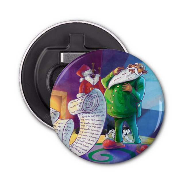 Karo es zweimal malen flaschenöffner (Vorderseite)