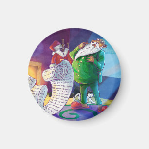 Karo es zweimal Santa Magnet